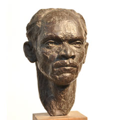 Portrait Study<br>Plaster - Life Size<br>1971