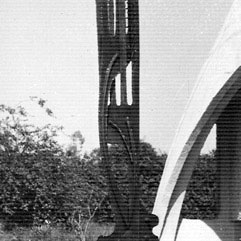 AHAM (Executed at 1st International Sculpture Symposium held at Punjabi University Patiala)<br>Steel - 6'<br>1980