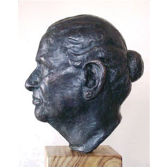 Chandan Bala Jain 'Bamb'<br>Bronze - Life Size<br>2010